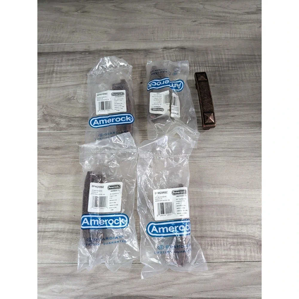 Amerock Rustic Bronze Metal 3 Inch Cabinet Drawer Pull Handles LOT OF 5